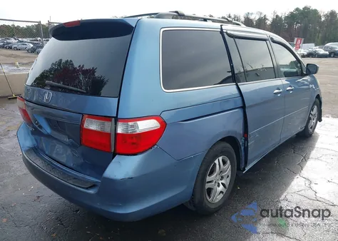 2006 Honda Odyssey Ex-L z USA, uszkodzony, nr VIN 5FNRL38726B124329